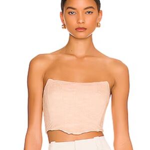 Women's Strapless Corset Top